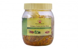 Masala Monk Chickpeas Pickled with Raw Mango   Plastic Jar  400 grams